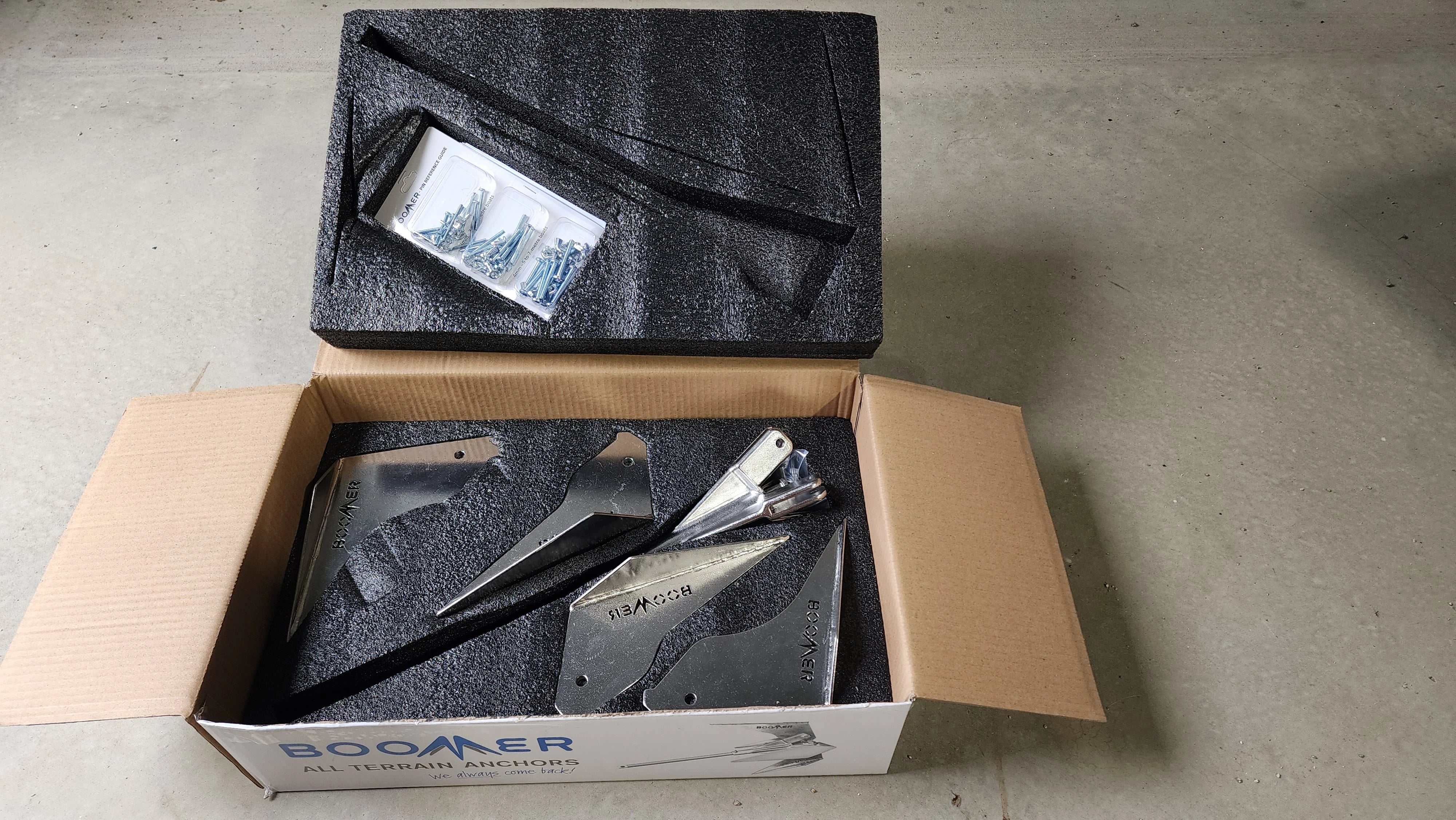 BOOMER ALL TERRAIN ANCHOR - A game-changer for 3-9 Metre boats